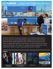 Retail and Hospitality Solutions Brochure