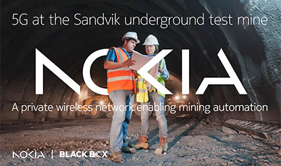 5G at Sandvik Underground Test Mine